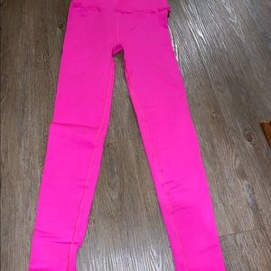 Pair of Fabletics High-Wasted SculptKnit. Size Large.